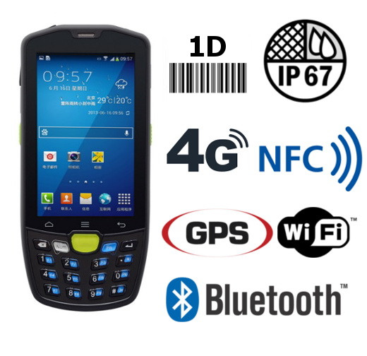 Przemysowy kolektor danych MobiPad MPS8W skaner 1D